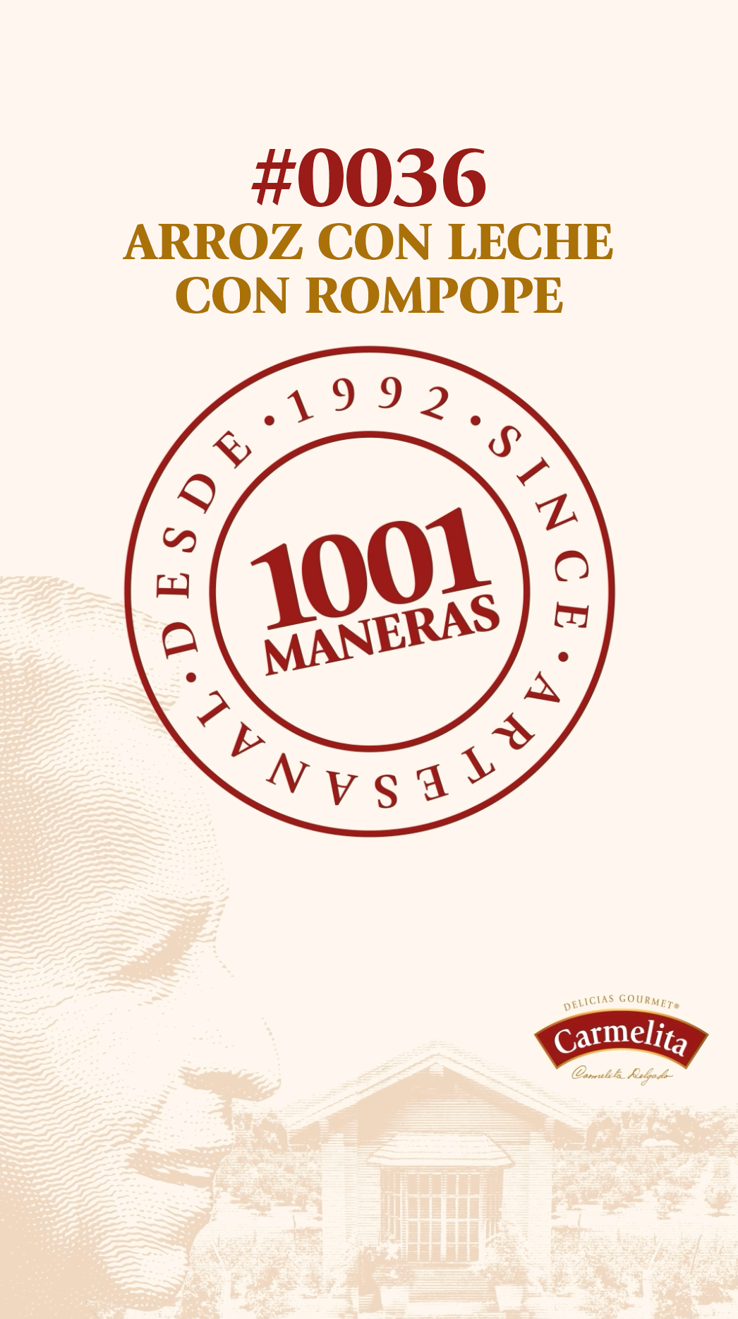 se combino en este rico postre arroz con leche y rompope carmelita , unas rica combinación dulces y rica para un digestivo por excelencia. 